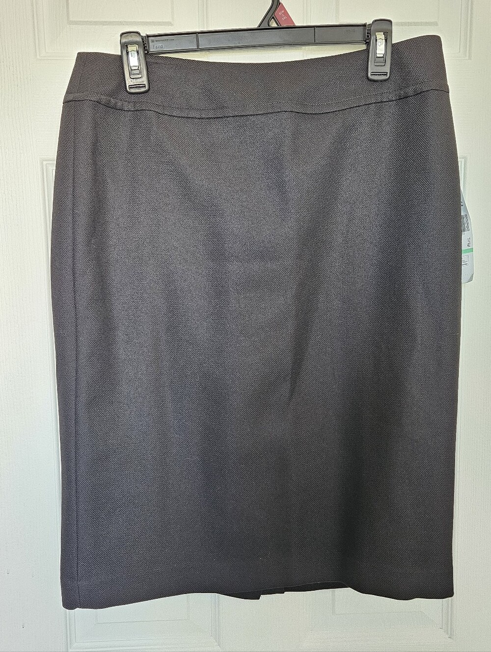 Evan Picone Charcoal Pencil Skirt